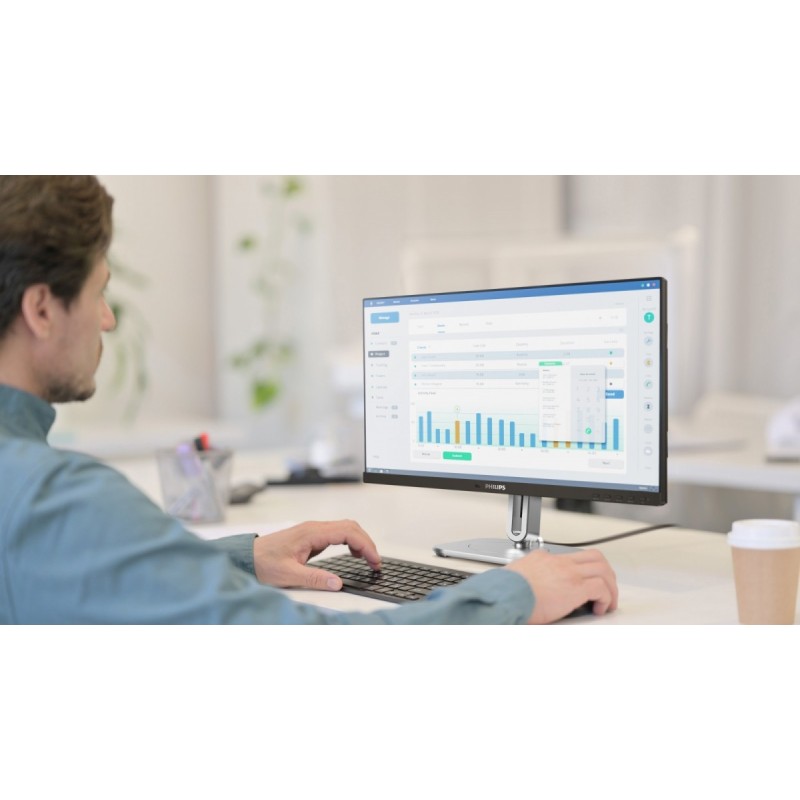 Monitor Philips 23,8" 24B2G5200/00 IPS 100Hz HDMI DP VGA 4xU… | PartsPC.pl