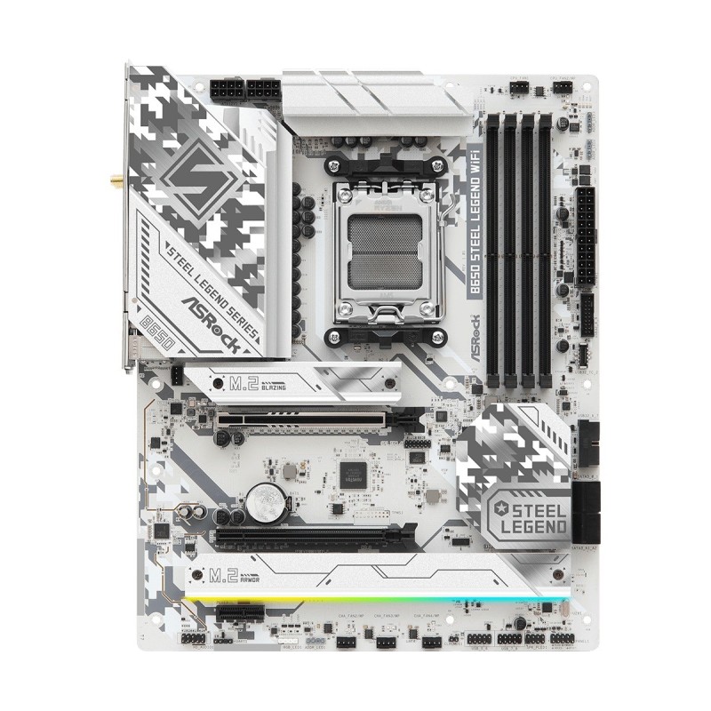 ASRock Płyta główna B650 STEEL LEGEND WIFI AM5 4DDR5 HDMI/DP… | PartsPC.pl