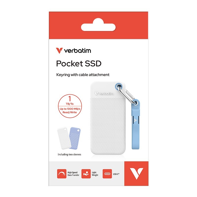 Verbatim Dysk SSD Pocket Summer Edition 1TB USB-C 1000MB/s… | PartsPC.pl