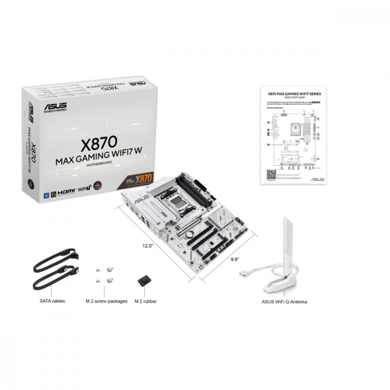Płyta Asus X870 MAX GAMING WIFI7 W /AMD | PartsPC.pl