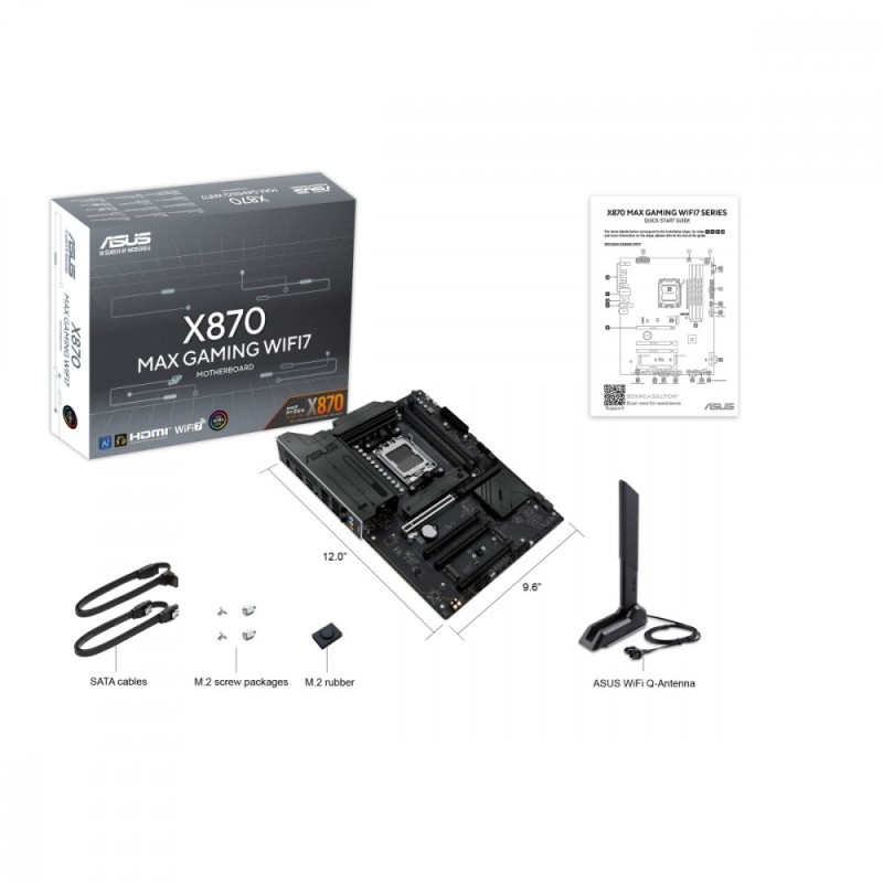 Płyta Asus X870 MAX GAMING WIFI7 /AMD | PartsPC.pl