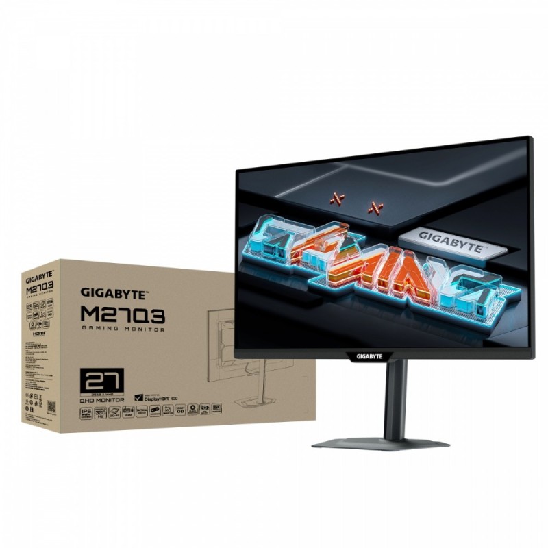 Monitor Gigabyte 27" M27Q3 SS IPS 2xHDMI DP 4xUSB | PartsPC.pl