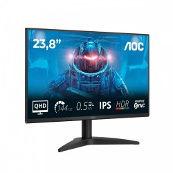 AOC Monitor Q24B36X 23.8 cala IPS 144Hz HDMI DP | PartsPC.pl