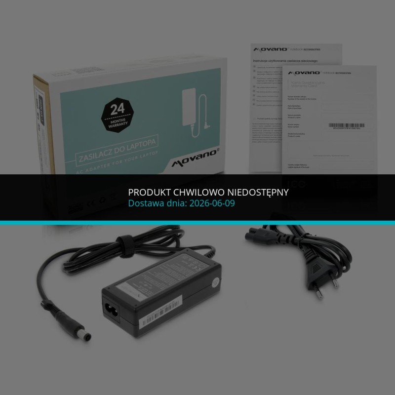 Zasilacz Movano 18.5v 3.5a (7.4x5.0 pin) 65W do HP, Compaq | PartsPC.pl
