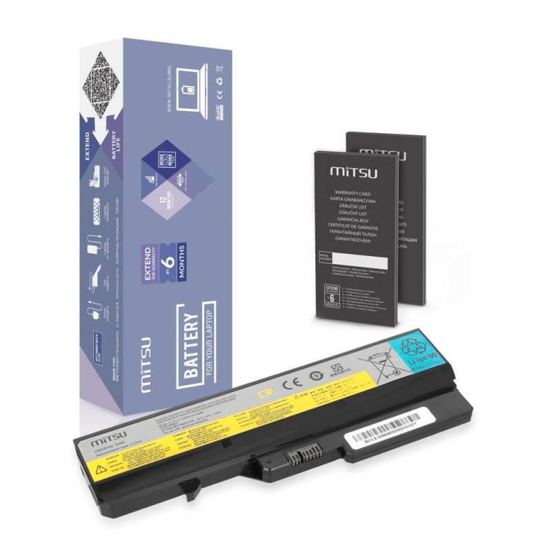 Bateria Mitsu do Lenovo IdeaPad G460, G560 | PartsPC.pl