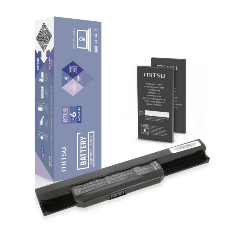Bateria Mitsu do Asus A53, K53 | PartsPC.pl