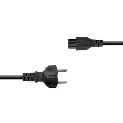 Kabel zasilający 3-żyłowy (koniczynka / miki) [200 szt. kart… | PartsPC.pl