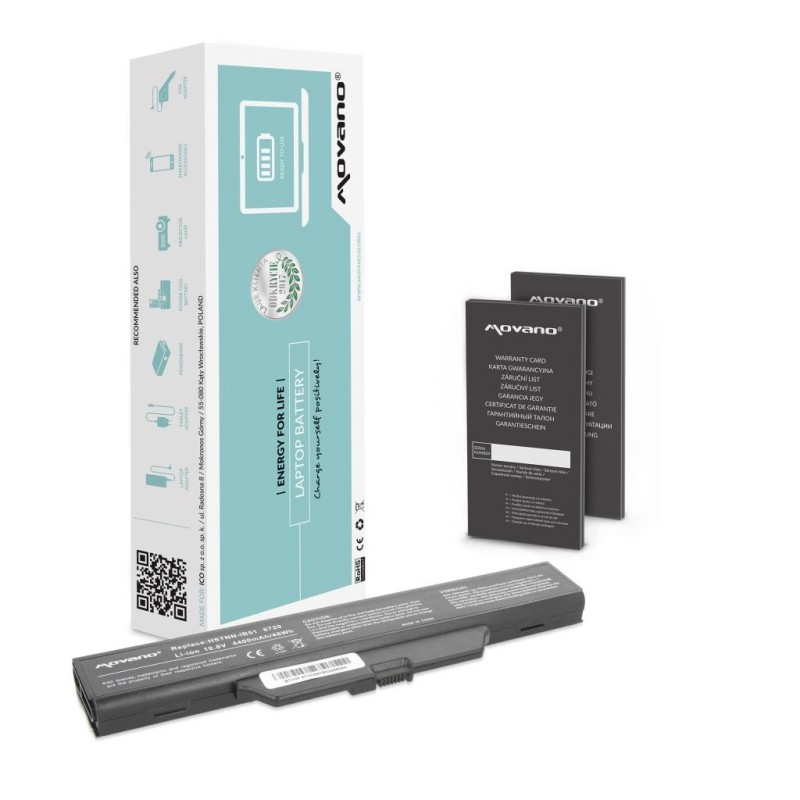 Bateria Movano do HP 6700, 6720s, 6820, 6820s | PartsPC.pl