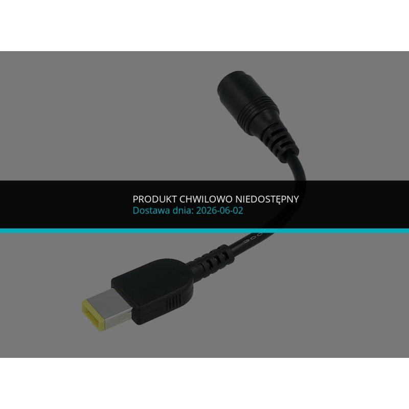 Adapter 8.0x5.5 pin na prostokątny 11.0x4.5 pin Yoga do Leno… | PartsPC.pl