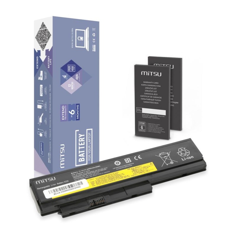 Bateria Mitsu do Lenovo X220 | PartsPC.pl