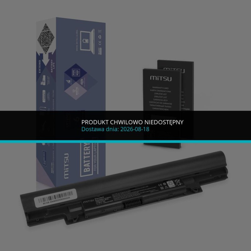 Bateria Mitsu do Dell Latitude 3340 | PartsPC.pl