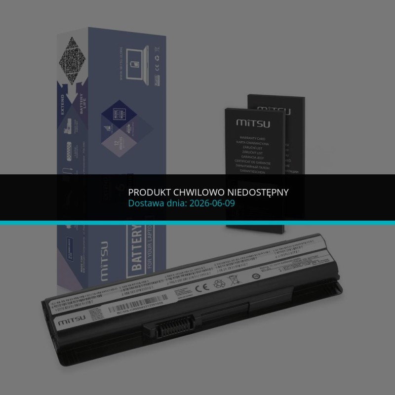 Bateria Mitsu do MSI CR650, A6500 | PartsPC.pl