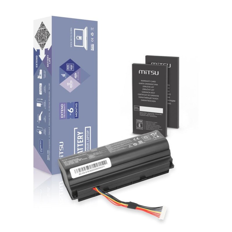 Bateria Mitsu do Asus G751, GFX71 | PartsPC.pl