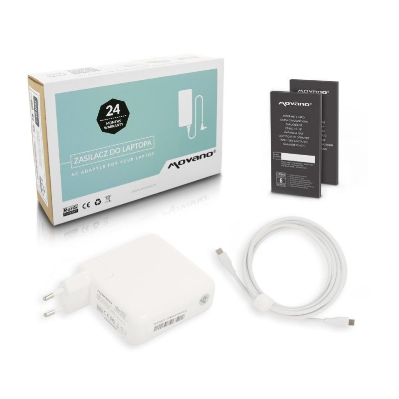 Zasilacz Movano 87W USB type C USB-C | PartsPC.pl