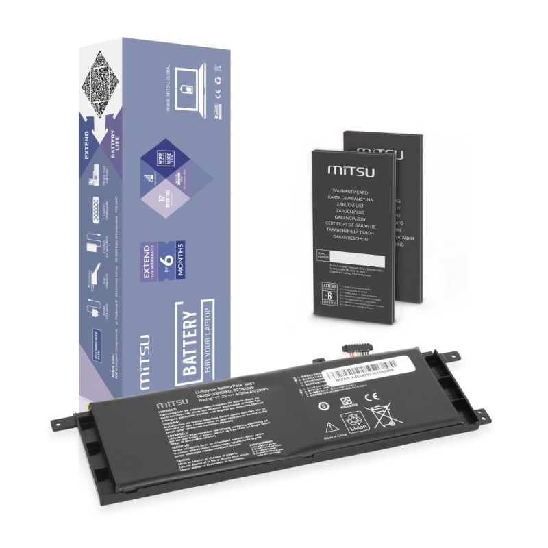 Bateria Mitsu do Asus X453, X553MA | PartsPC.pl