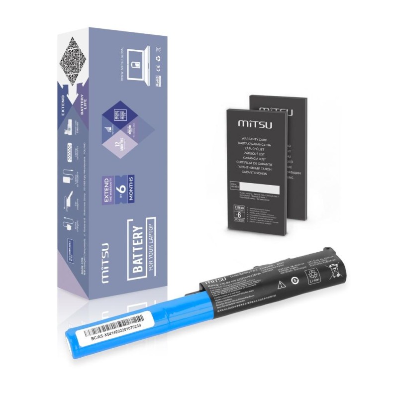 Bateria Mitsu do Asus X541 | PartsPC.pl