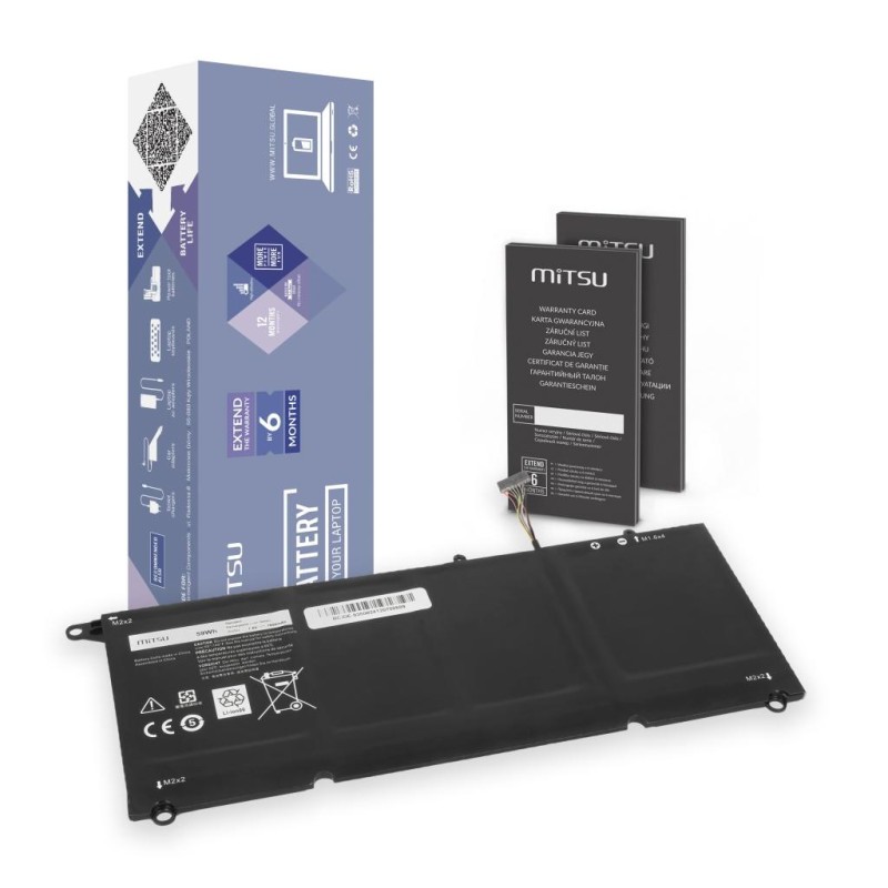 Bateria Mitsu do Dell XPS 13 (9350) | PartsPC.pl