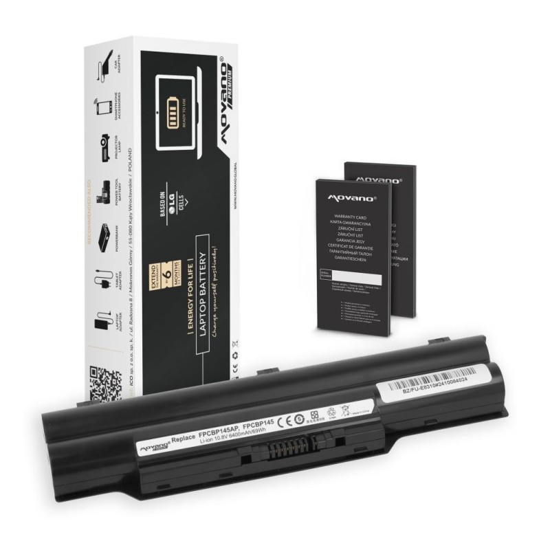 Bateria Movano Premium do Fujitsu E8310, S7110 | PartsPC.pl