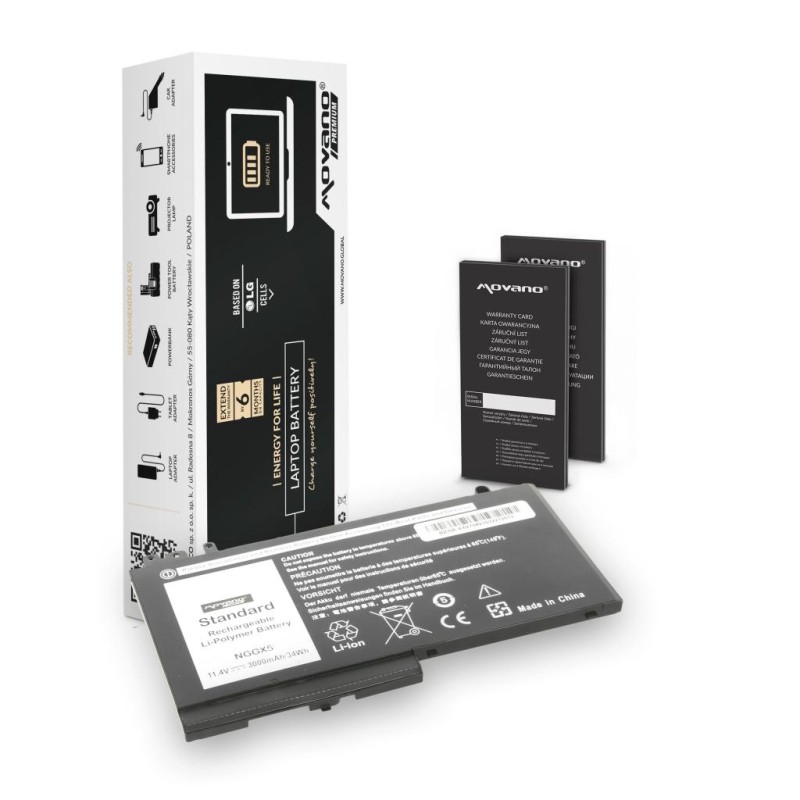 Bateria Movano Premium do Dell Latitude E5270 | PartsPC.pl