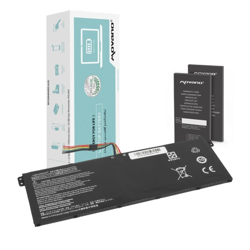 Bateria Movano do Acer Aspire ES1, V3 | PartsPC.pl