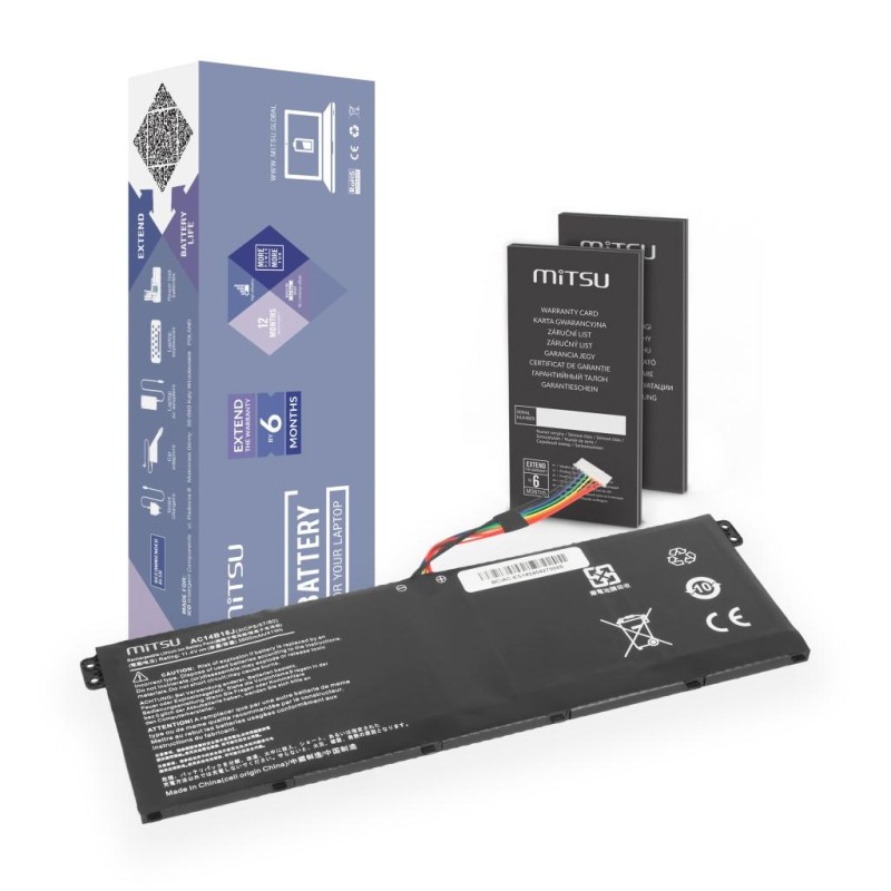 Bateria Mitsu do Acer Aspire ES1, V3 | PartsPC.pl