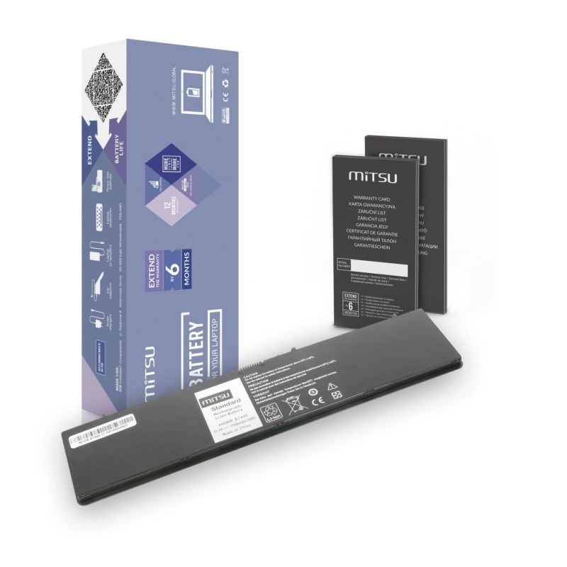 Bateria Mitsu do Dell Latitude E7440, 11.1V | PartsPC.pl