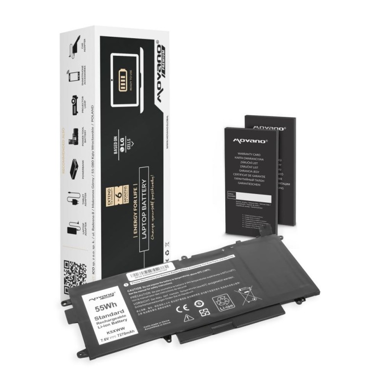 Bateria Movano Premium do Dell Latitude E5289 | PartsPC.pl