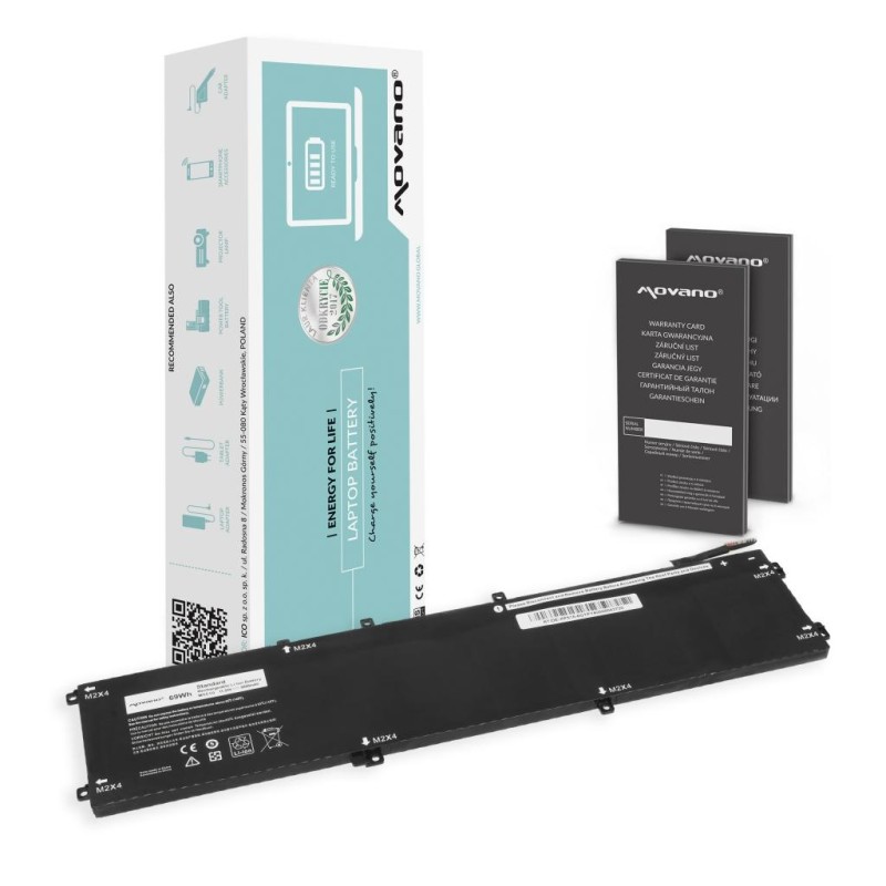Bateria Movano do Dell XPS 15 (9550) - 6GTPY