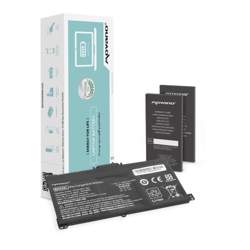 Bateria Movano do HP Pavilion X360 14-BA | PartsPC.pl