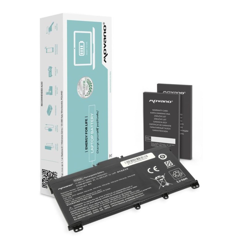 Bateria Movano do HP 14-BP, Pavilion 14 15 | PartsPC.pl