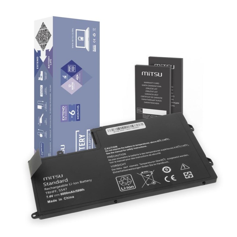 Bateria Mitsu do Dell Inspiron 15 (5542), 14 (5445) - 7.4V… | PartsPC.pl