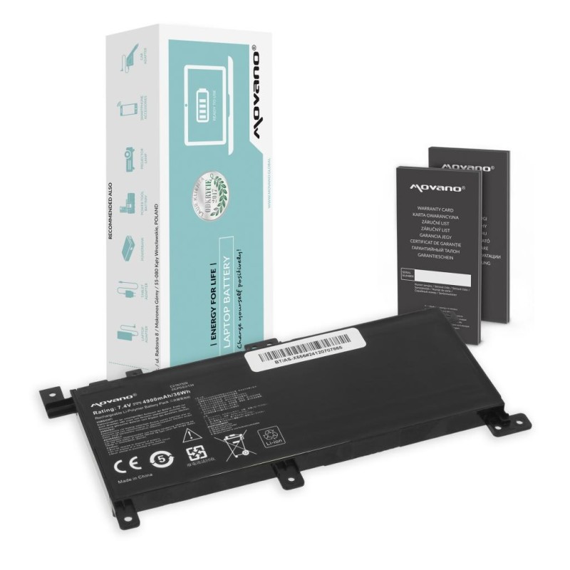 Bateria Movano do Asus X556, X556U | PartsPC.pl