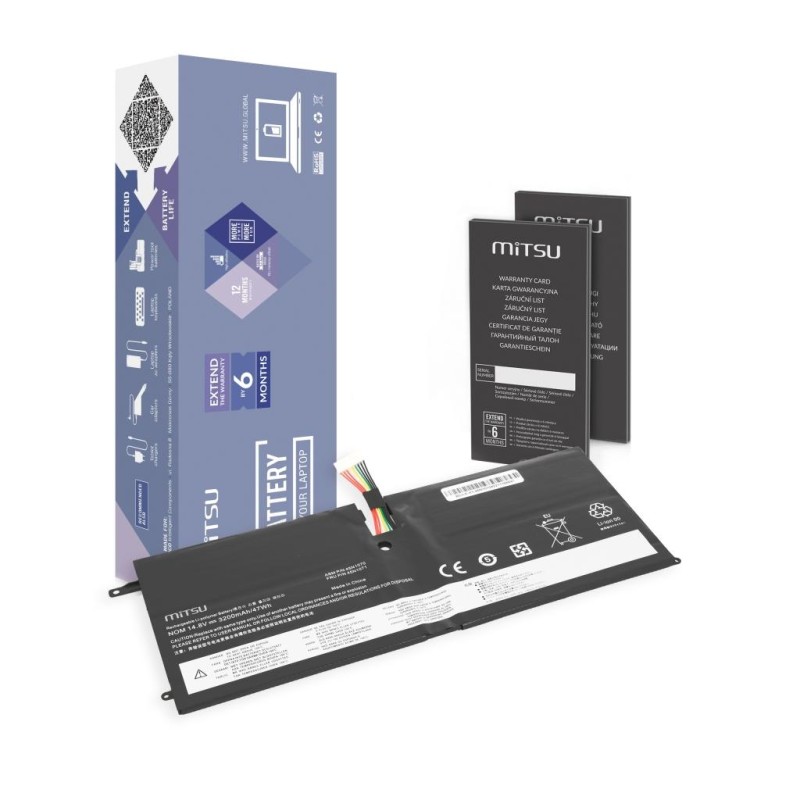 Bateria Mitsu do Lenovo Thinkpad X1 Carbon | PartsPC.pl