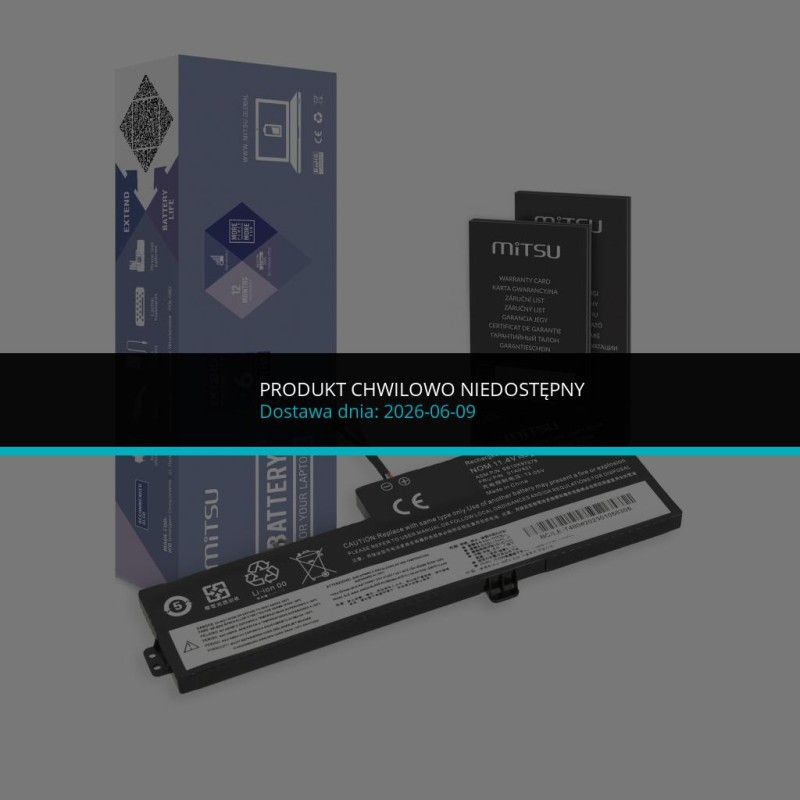 Bateria Mitsu do notebooka Lenovo ThinkPad T470, T480, A475,… | PartsPC.pl