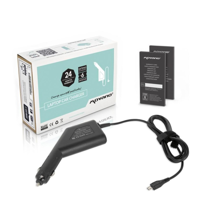 Zasilacz samochodowy Movano 5v 3a (microUSB) 15W, T100TA do … | PartsPC.pl
