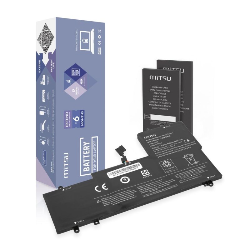 Bateria Mitsu do Lenovo Yoga 710-14IKB, 710-14ISK | PartsPC.pl