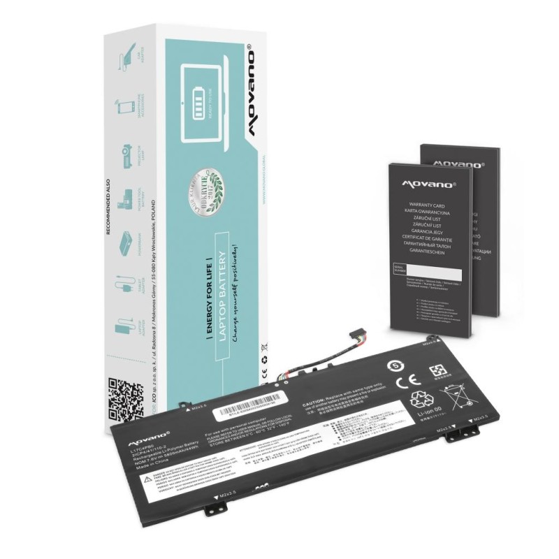 Bateria Movano do notebooka Lenovo IdeaPad 530S-14IKB, 530S-… | PartsPC.pl