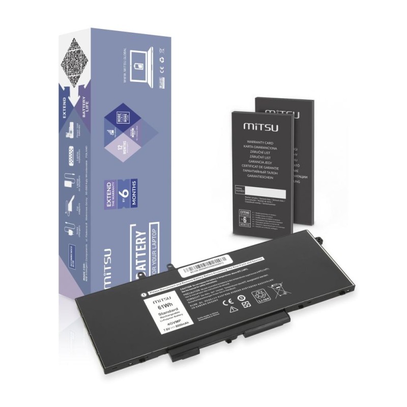 Bateria Mitsu do Dell Latitude 5400, 5500 | PartsPC.pl