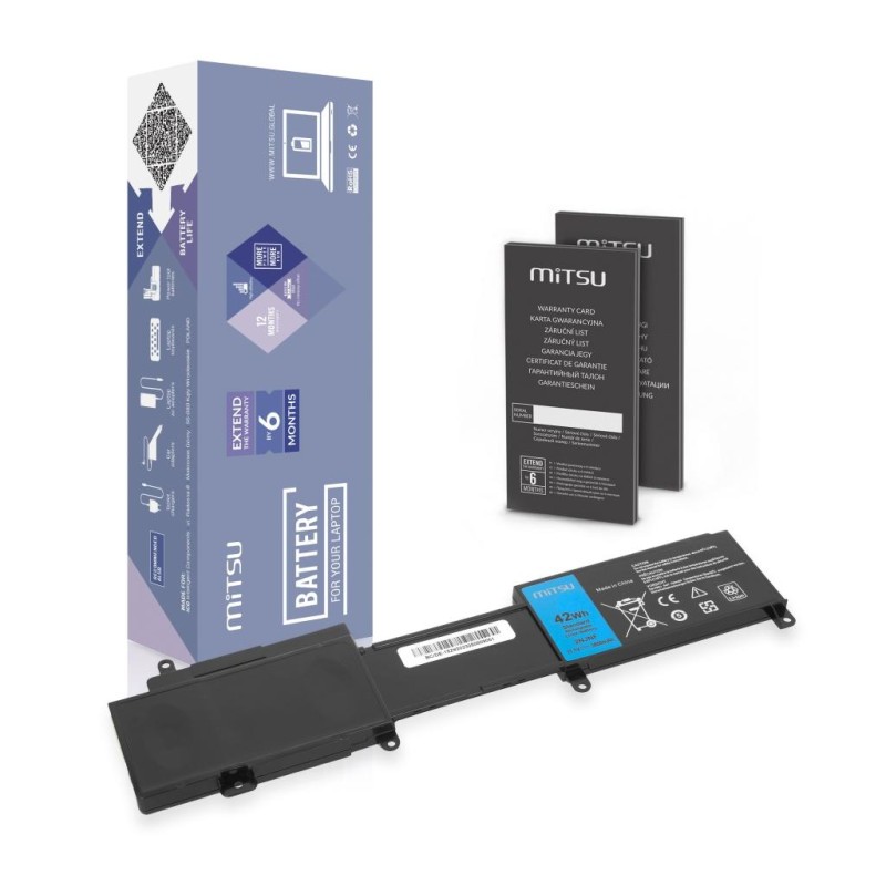 Bateria Mitsu do Dell Inspiron 14Z (5423), 15Z (5523) | PartsPC.pl