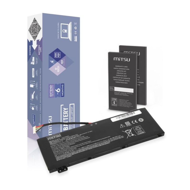 Bateria Mitsu do Acer Predator Helios 300, Nitro 5 7 | PartsPC.pl