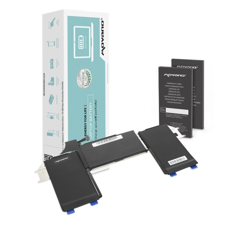 Bateria Movano do Apple MacBook Air 13 A1932 A2179 | PartsPC.pl