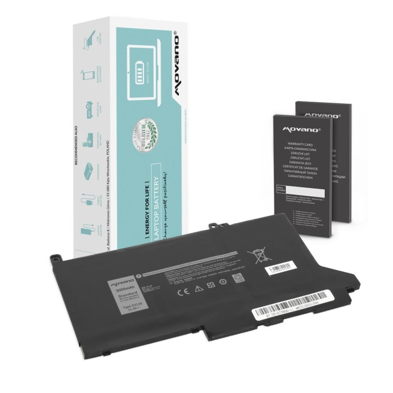 Bateria Movano do Dell Latitude 7390, 7490 - 11.4V (3000mAh)… | PartsPC.pl