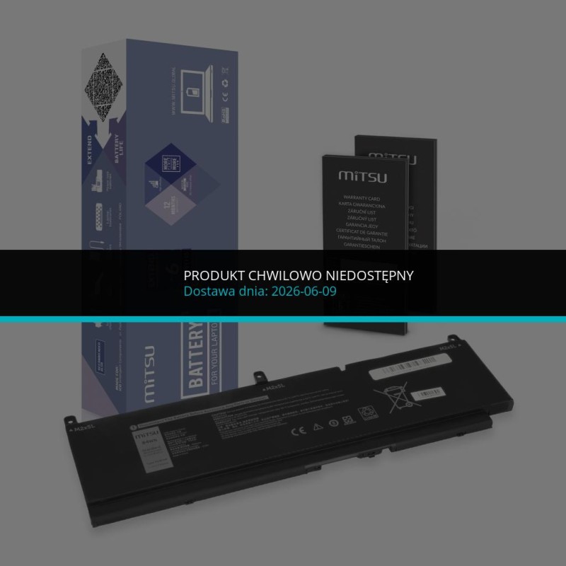 Bateria Mitsu do Dell Precision 7550, 7760 | PartsPC.pl