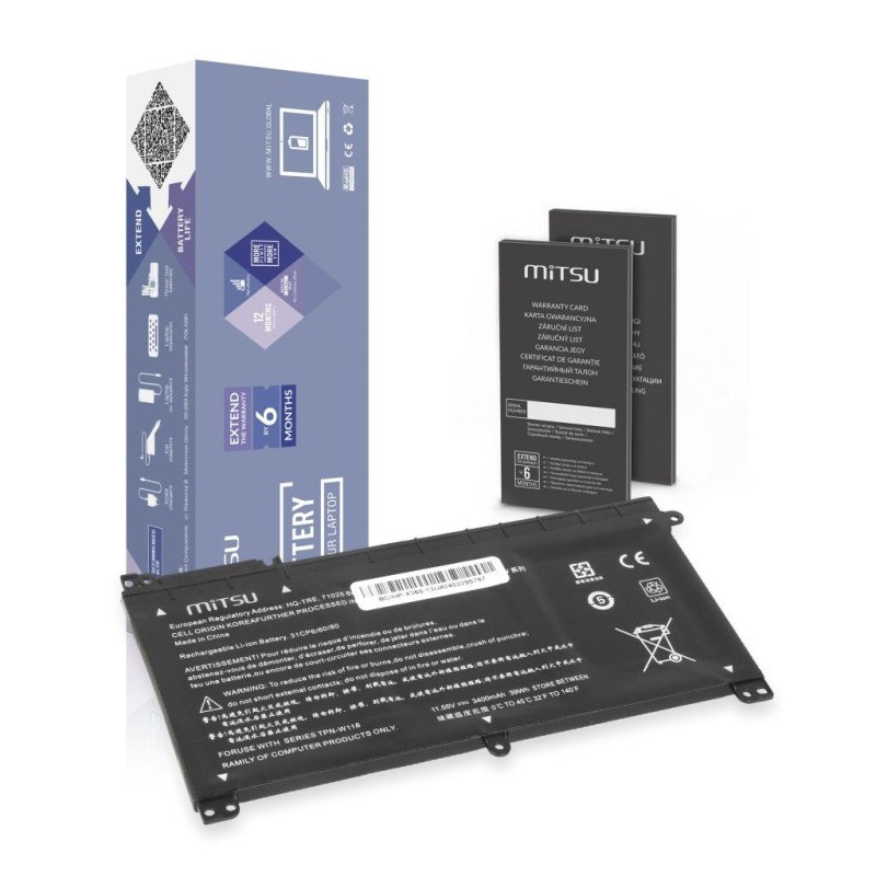 Bateria Mitsu do HP Pavilion X360 13-U101NW, 13T-U100, 13-U1… | PartsPC.pl