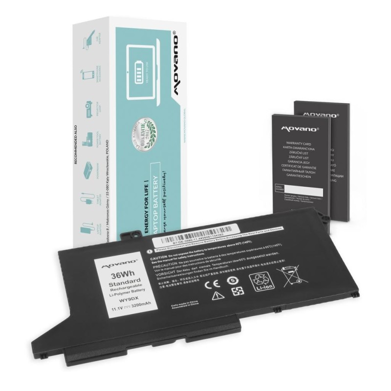 Bateria Movano do Dell Latitude 5420, 5520, Precision 3560 -… | PartsPC.pl