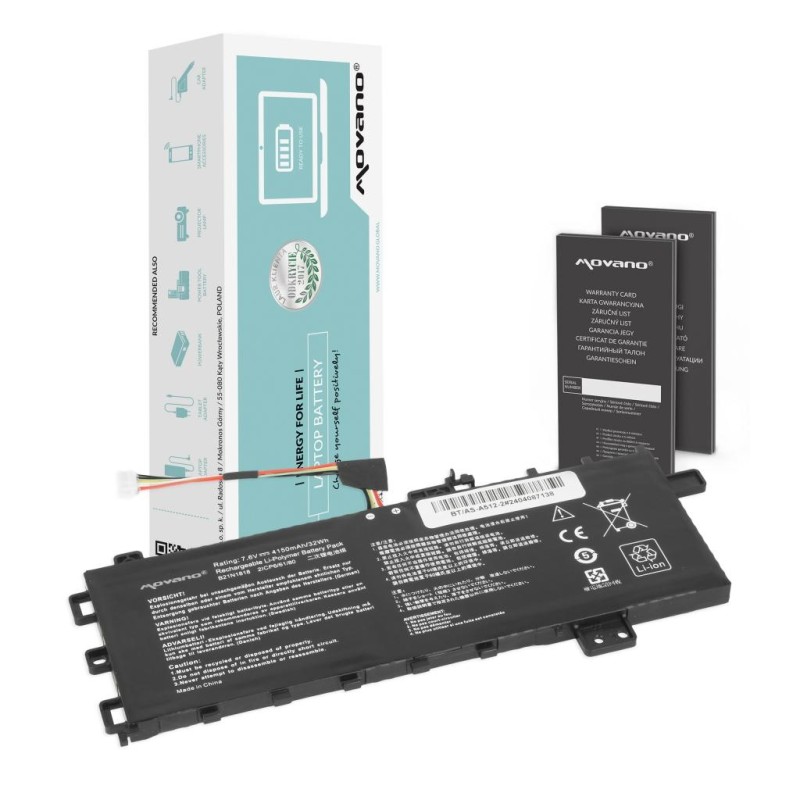 Bateria Movano do Asus Vivobook 15 A512, R512, X512 | PartsPC.pl