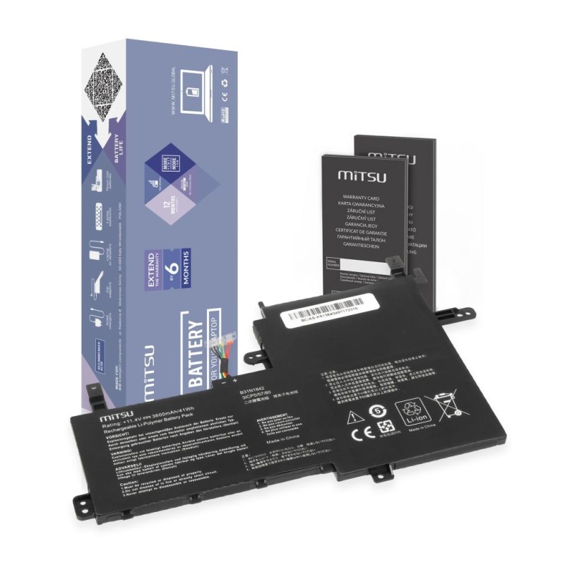 Bateria Mitsu do Asus Vivobook K513E, M513I, S513E, V531FA… | PartsPC.pl