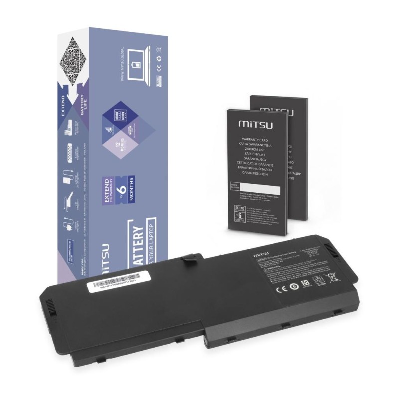 Bateria Mitsu do HP ZBook 17 G5, G6 | PartsPC.pl