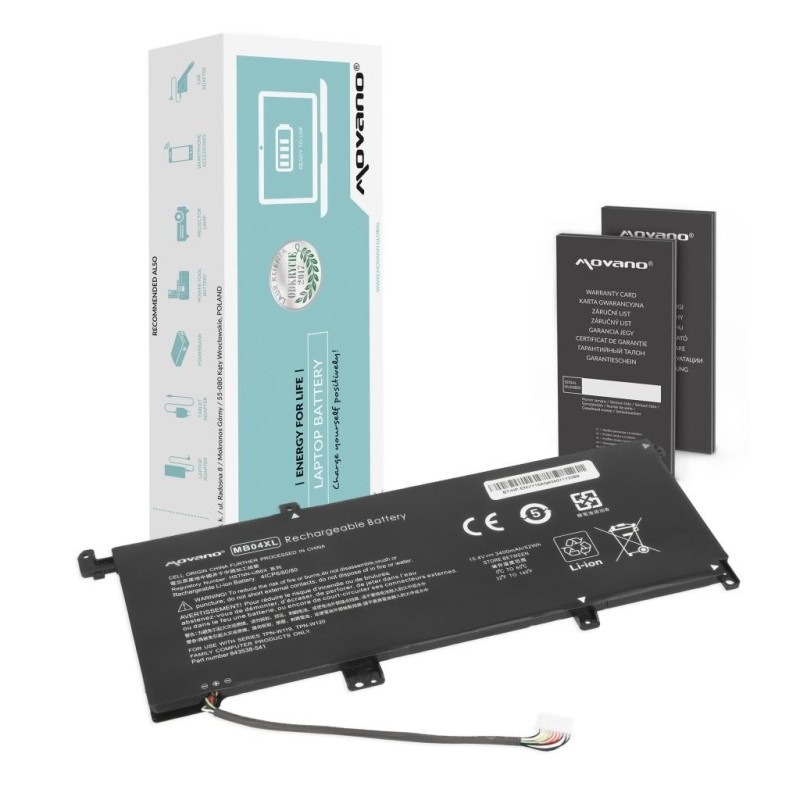 Bateria Movano do HP Envy 15-aq, 15t-aq,  x360 15-ar | PartsPC.pl