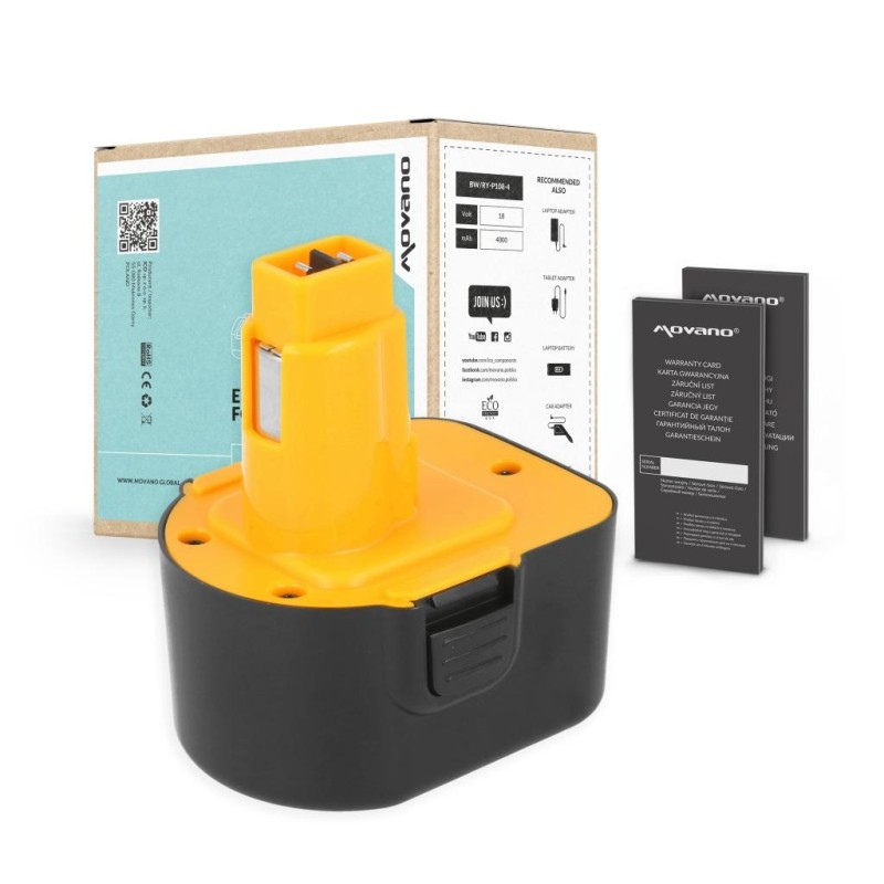 Bateria Movano do DeWalt A9252, DE9037, DE9071 | PartsPC.pl